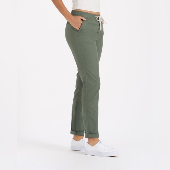 NWT ✨ Vuori Women’s Ripstop Pants - Long VW401-L Army Green Size Small‎ - Picture 5 of 12
